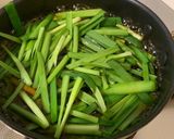韮と豆腐の卵とじ作り方2写真