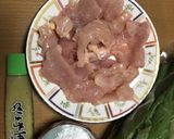 とろーり鶏むね肉の治部煮作り方1写真