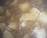 とろーり鶏むね肉の治部煮作り方4写真