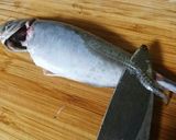 無駄なし！薬味たっぷり鯵の刺身&骨煎餅♪作り方5写真