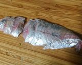 無駄なし！薬味たっぷり鯵の刺身&骨煎餅♪作り方12写真