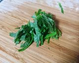 無駄なし！薬味たっぷり鯵の刺身&骨煎餅♪作り方3写真