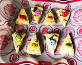 豆乳で作る♡カラフルチョコスコーン作り方5写真