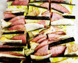 簡単 なすとエリンギとハムのチーズ焼き作り方2写真