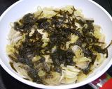 簡単！塩サバと舞茸の海苔出汁煮作り方4写真