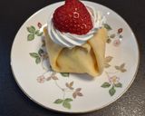 旬の苺で簡単クレープ包みケーキ雛祭りにも作り方5写真