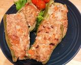 簡単★豆腐でピーマンの肉詰め！！作り方7写真