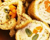 簡単‼️おあげの肉巻きと野菜のすき煮作り方6写真