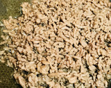 合い挽きそぼろとゆで玉子の丼作り方1写真