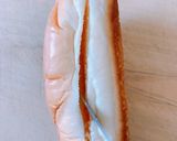 超熟ロールで、ピタパン風サンド作り方1写真