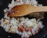 さっぱり美味しい♪梅シソチャーハン♪作り方2写真