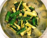 簡単韓国風ピリ辛たたききゅうり作り方4写真