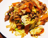 普通の焼きそば作り方5写真