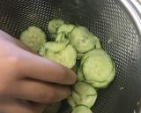 おくらとアボカドの塩昆布冷奴作り方3写真