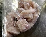 鶏胸肉チンゲン菜しめじタイカレー炒め作り方3写真
