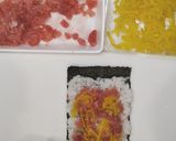巻きす不要クルクル巻　トロタク作り方1写真