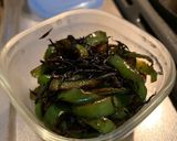 ピーマンとひじきのきんぴら作り方5写真