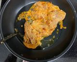 ひとりごはん 鶏もものラー油焼き作り方3写真