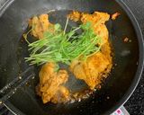 ひとりごはん 鶏もものラー油焼き作り方4写真