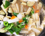 煮崩れしにくい鱈と野菜の味噌煮付け作り方10写真