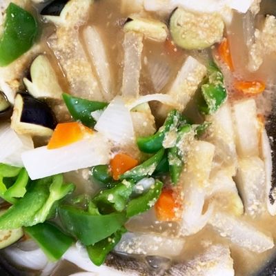 煮崩れしにくい鱈と野菜の味噌煮付け by beroneete 【クックパッド