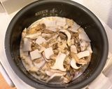 減量飯 玄米ミルクリゾット(氷河)作り方1写真