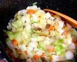 冷蔵庫の残り野菜deトマトスープ作り方2写真