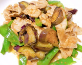 こじょさんちの豚肉とナス味噌炒め作り方4写真