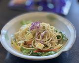 10品目の緑黄色野菜サラダ入りパスタ作り方4写真