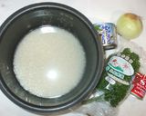 さば缶カレーピラフ風♪簡単炊き込みご飯作り方1写真
