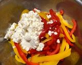 パプリカのチーズあえ作り方8写真