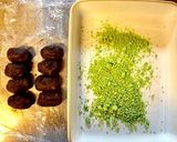 レンジで簡単♪うぐいす餅作り方1写真