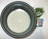 さば缶炊き込みご飯♪簡単作り方1写真