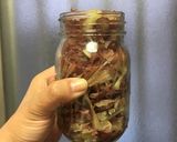 【万能】みょうがの茎の醤油漬け【保存】作り方5写真