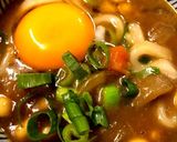 残ったカレーリメイクカレーうどん作り方3写真