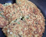 餃子のタネリメイク☆チヂミ作り方4写真