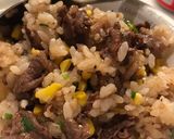 フライパンでペッパーランチ風簡単まぜご飯作り方10写真