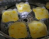 ◆かぼちゃのチーズ蒸しパン◆作り方5写真
