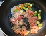 牛肉とアスパラのチャーハン☆柚子胡椒風味作り方4写真