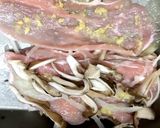 舞茸でやわらか！豚もも肉で生姜焼き作り方3写真
