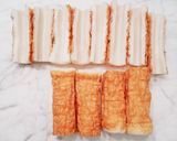 簡単♪ちくわの納豆チーズ焼き作り方1写真