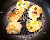 とれたてコーンと枝豆のふわふわハンペン焼作り方7写真