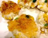 とれたてコーンと枝豆のふわふわハンペン焼作り方8写真