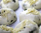 庭で収穫 フレッシュバジルのチーズパン作り方7写真