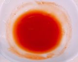 レンジで簡単！ふわふわかに玉の甘酢餡掛け作り方13写真