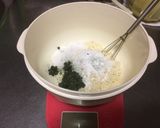 しっとりふわふわおからよもぎ蒸しパン作り方1写真