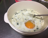 しっとりふわふわおからよもぎ蒸しパン作り方2写真