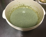 しっとりふわふわおからよもぎ蒸しパン作り方3写真