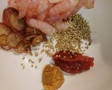 甘エビ梅肉味噌ミョウガ和え作り方2写真