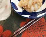 甘エビ梅肉味噌ミョウガ和え作り方3写真